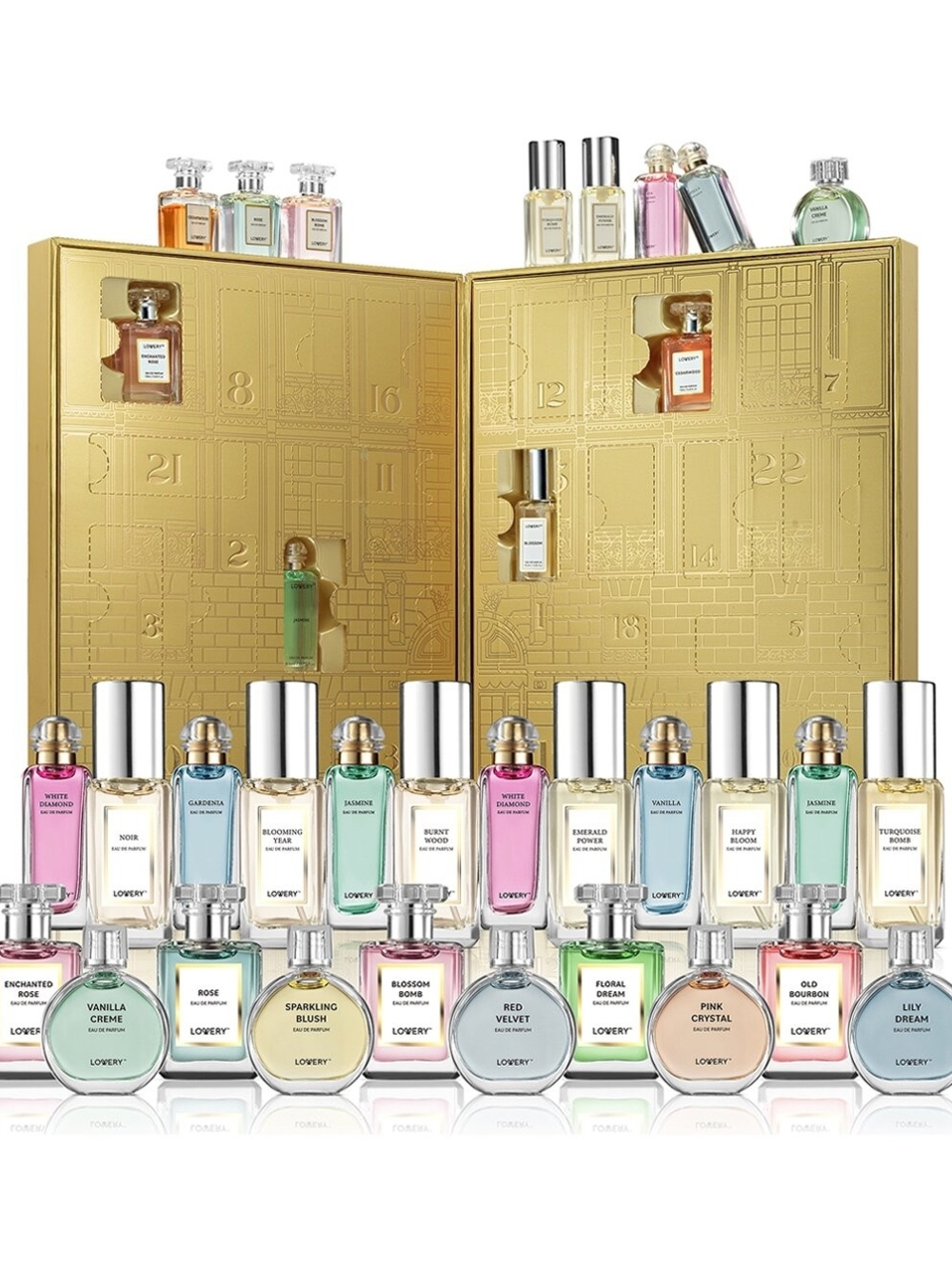 Fragrance Bottles (Likely Perfume Set)
